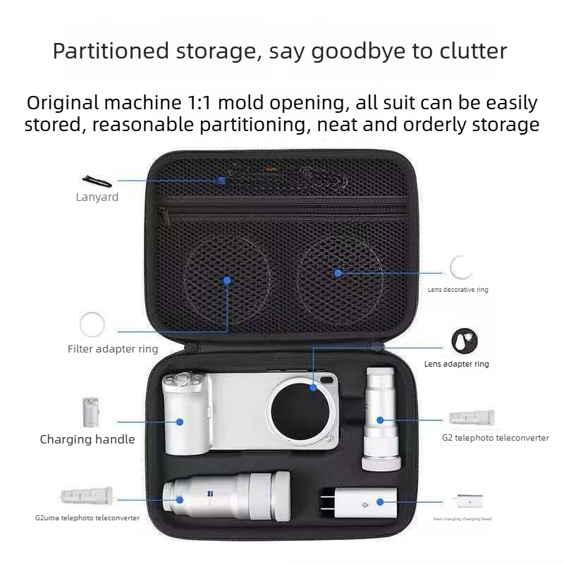 Photography Kit Vivo X300 Ultra - กล่องเก็บของสำหรับชุดถ่ายภาพ Vivo X300 Ultra - กระเป๋าใส่เลนส์เทเลโฟโต้