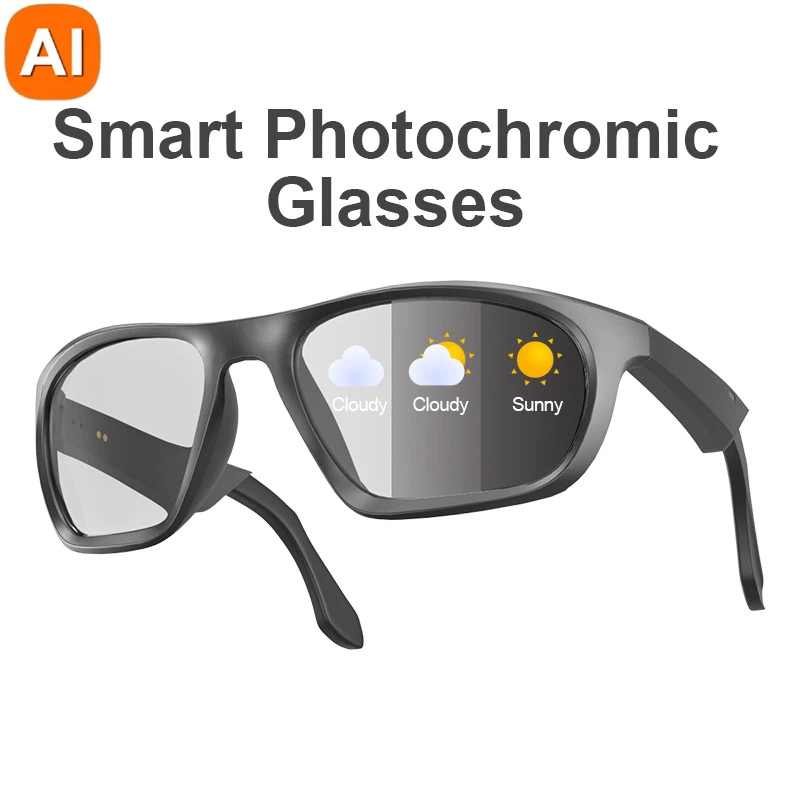 Photography With Ai - แว่นตาอัจฉริยะ 4KHD AI กล้อง 800MP เปลี่ยนสีได้