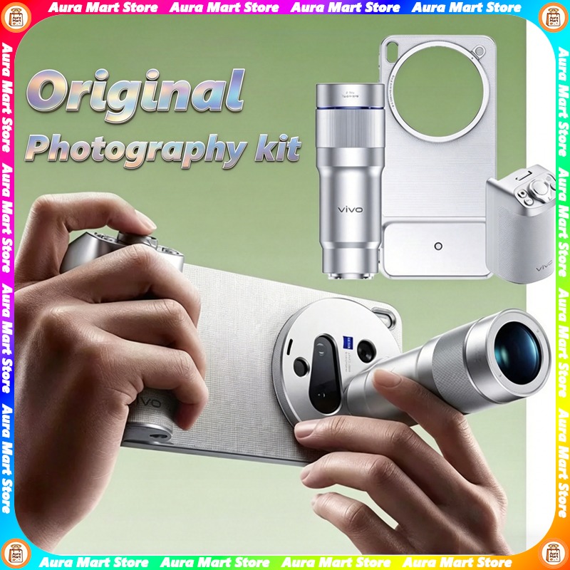 Photography Kit Vivo X300 Ultra - ชุดอุปกรณ์ถ่ายภาพสำหรับ Vivo X300 ultra: ชุดเลนส์เทเลโฟโต้ Zeiss