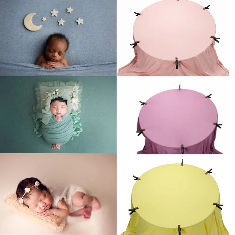 Photography Life - 150X170 ซม.ทารกแรกเกิดการถ่ายภาพ Props ฉากหลังห่อชุดผ้านุ่มยิงสตูดิโออุปกรณ์เสริมเด็กวางกรอบผ้าห่ม