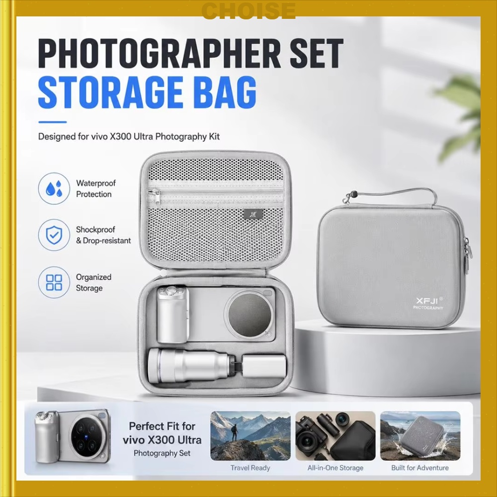 Photography Kit Vivo X300 Ultra - กระเป๋าเก็บอุปกรณ์สำหรับ Vivo X300 Ultra Fotografie Kit