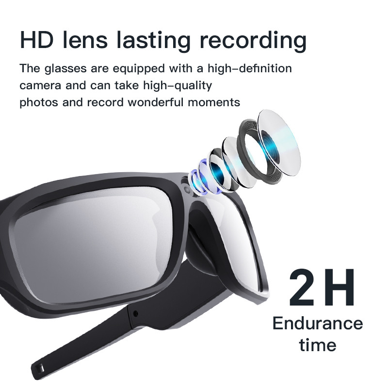 กล้องแว่นตาอัจฉริยะ 4K HD ขนาด - Photography Videography บทวิจารณ์และราคา