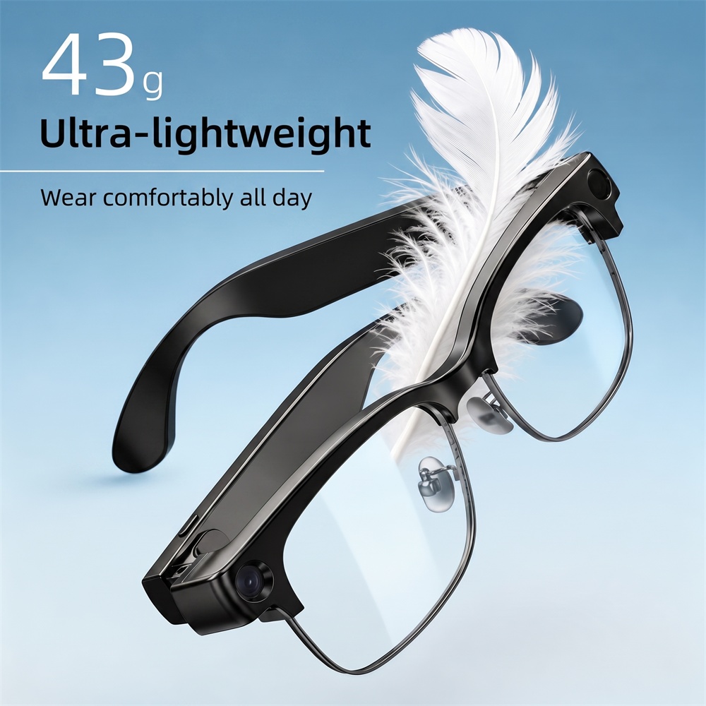 แว่นตาอัจฉริยะพร้อมกล้อง 800W  - Photography With Ai บทวิจารณ์และราคา