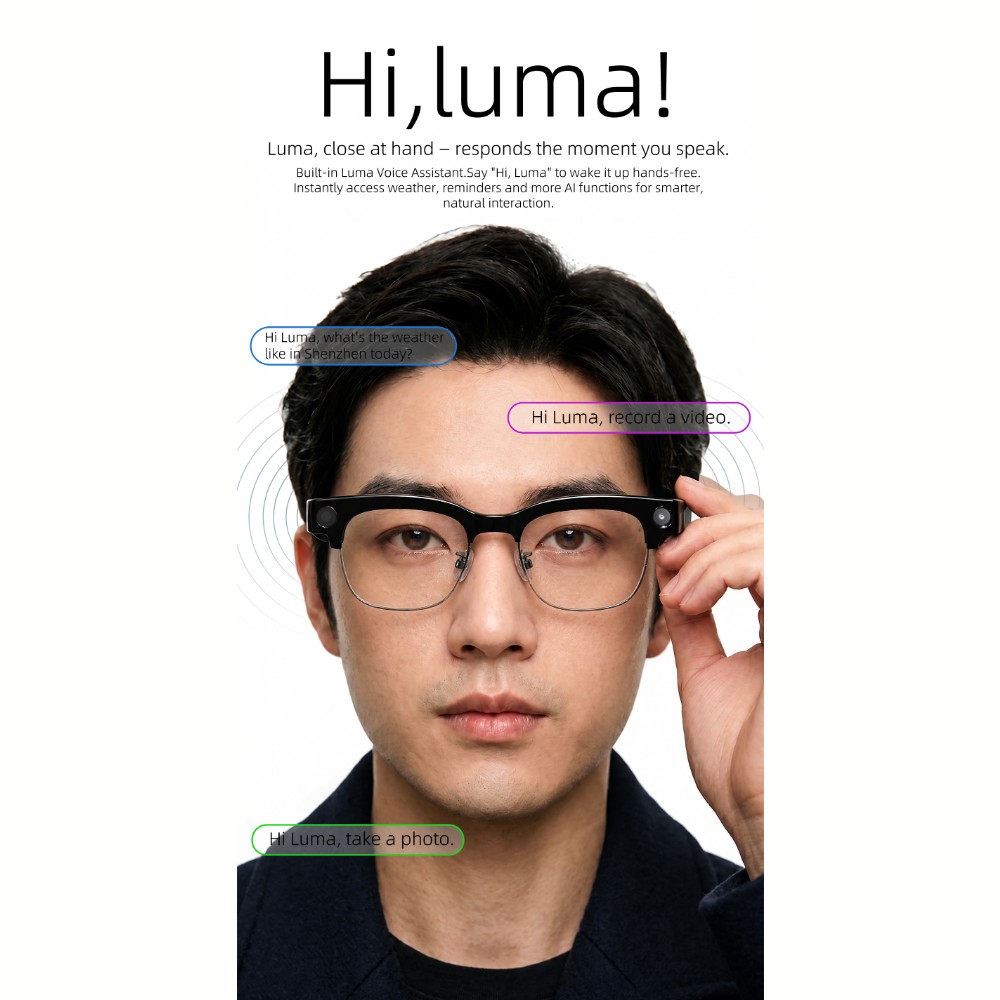 แว่นตาอัจฉริยะพร้อมกล้อง 800W  - Photography With Ai บทวิจารณ์และราคา
