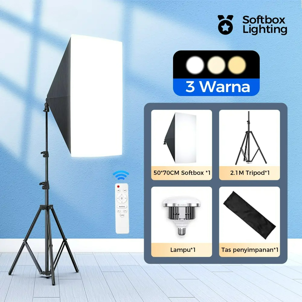 ซอฟต์บ็อกซ์ขนาด 50x70 ซม. พร้อ - Photography Zone System บทวิจารณ์และราคา