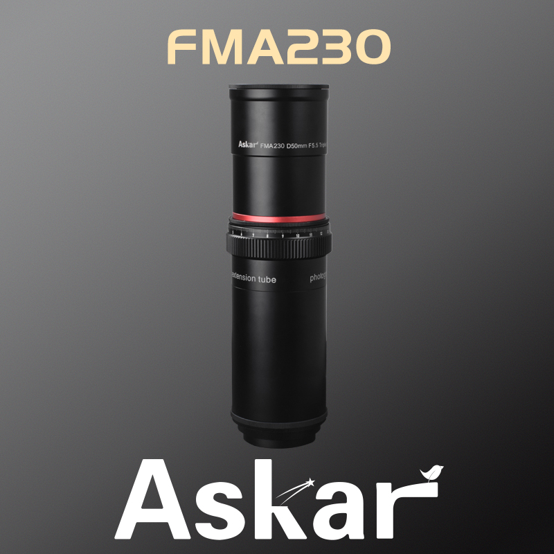 เลนส์แอสโทรกราฟ Askar FMA230 A - Photograph Ed บทวิจารณ์และราคา