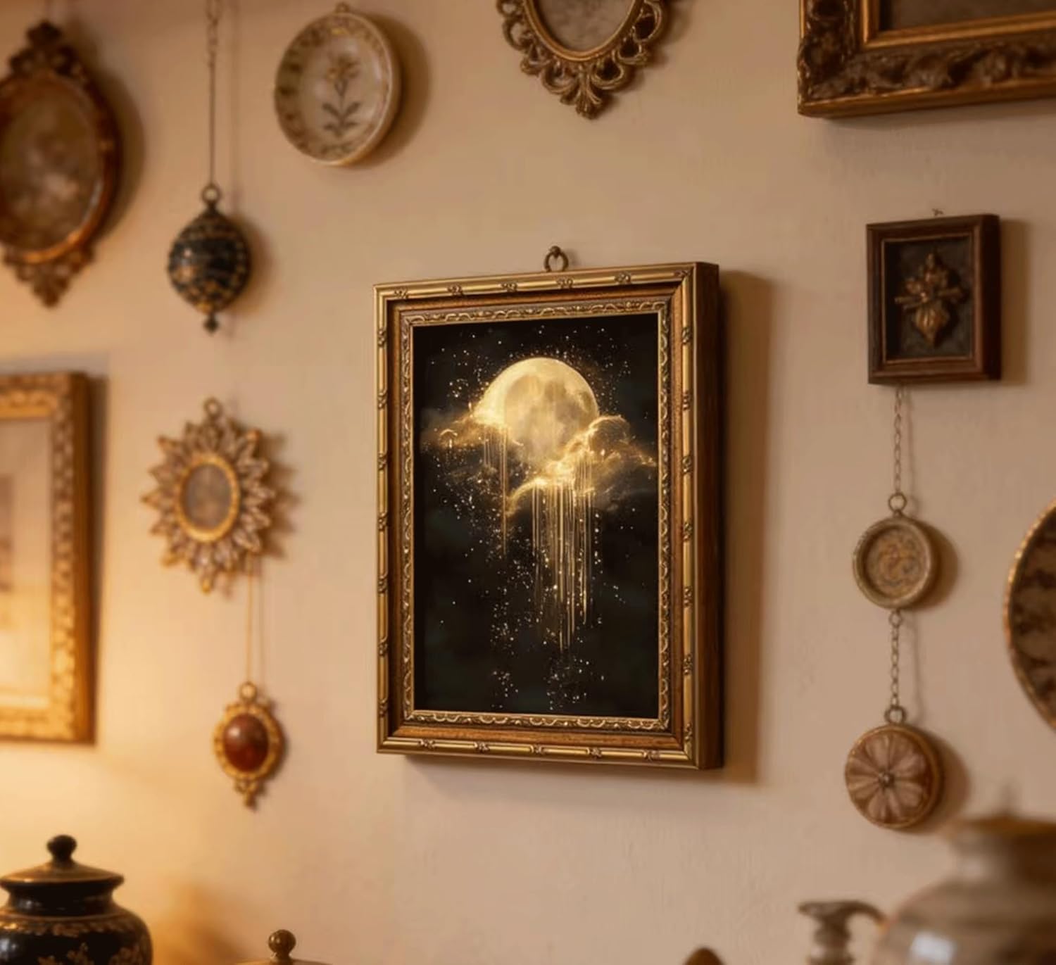 ภาพวาดผ้าใบติดผนังลายท้องฟ้าโบ - Photography Hobby บทวิจารณ์และราคา