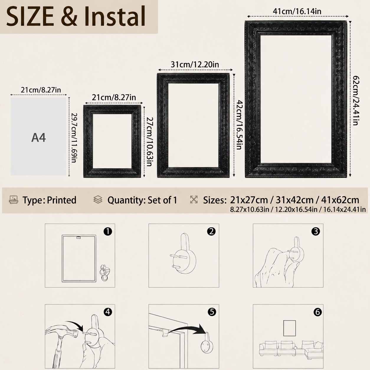 ภาพตกแต่งผนังฮาโลวีน, ภาพพิมพ์ - Photography Hobby บทวิจารณ์และราคา