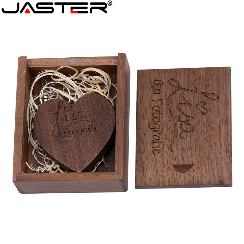 JASTER USB 2.0 ไม้หัวใจแฟลชไดร - Photography Of Memories บทวิจารณ์และราคา