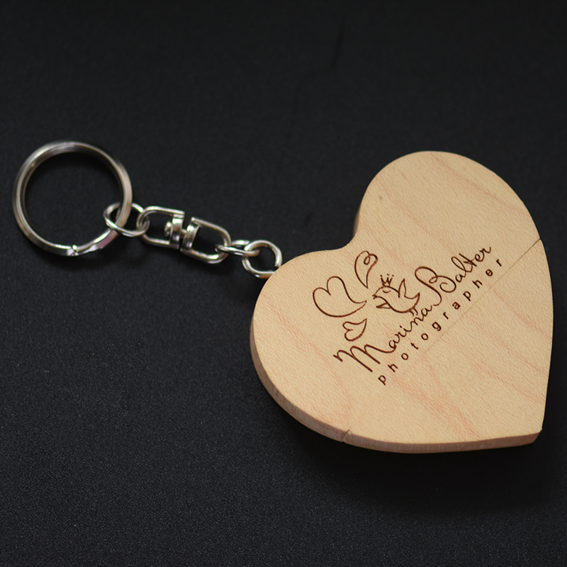 JASTER USB 2.0 ไม้หัวใจแฟลชไดร - Photography Of Memories บทวิจารณ์และราคา