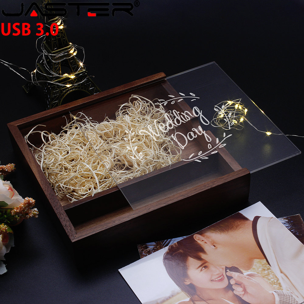 JASTER กล่องไม้ USB แฟลชไดรฟ์  - Photography Of Memories บทวิจารณ์และราคา