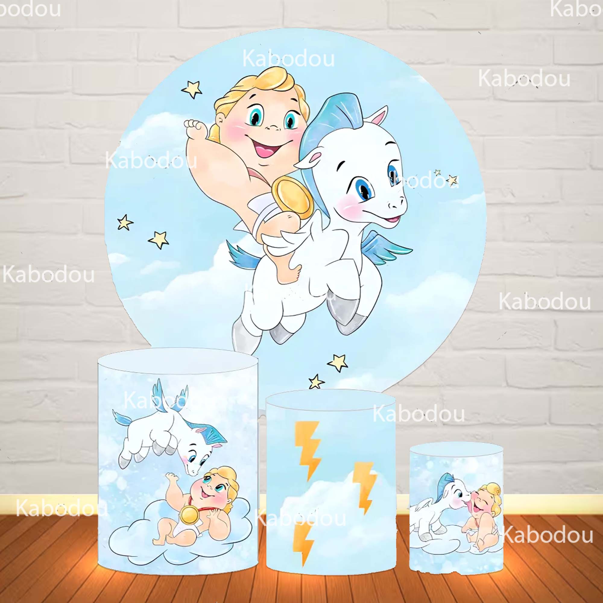 ฉากหลังสีฟ้าเบบี้บลูลายเฮอร์คิ - Photography Aesthetic บทวิจารณ์และราคา