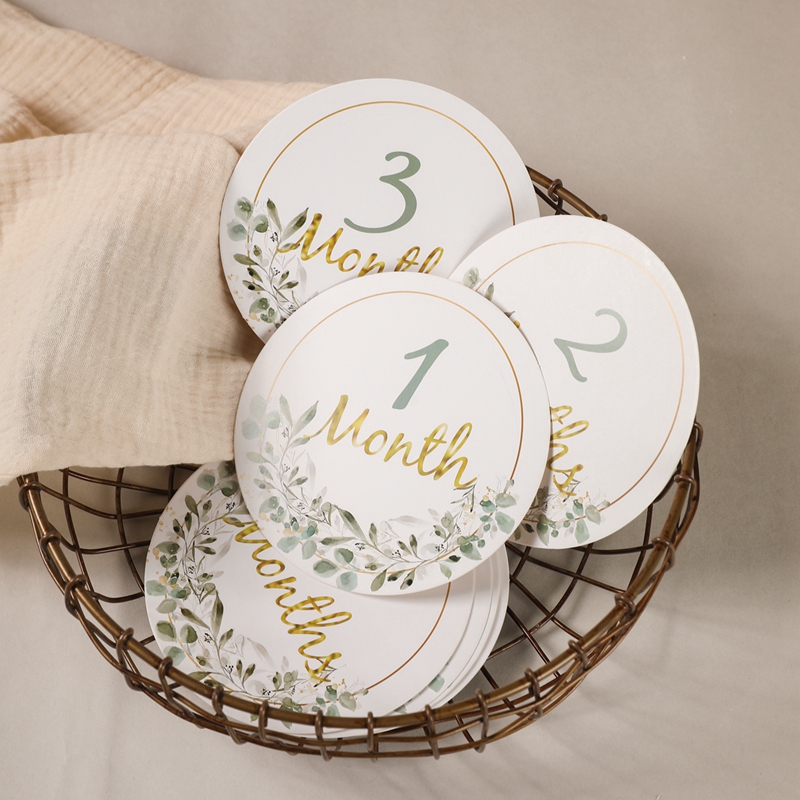Baby Milestone Number การ์ดอนุ - Photography Of Memories บทวิจารณ์และราคา