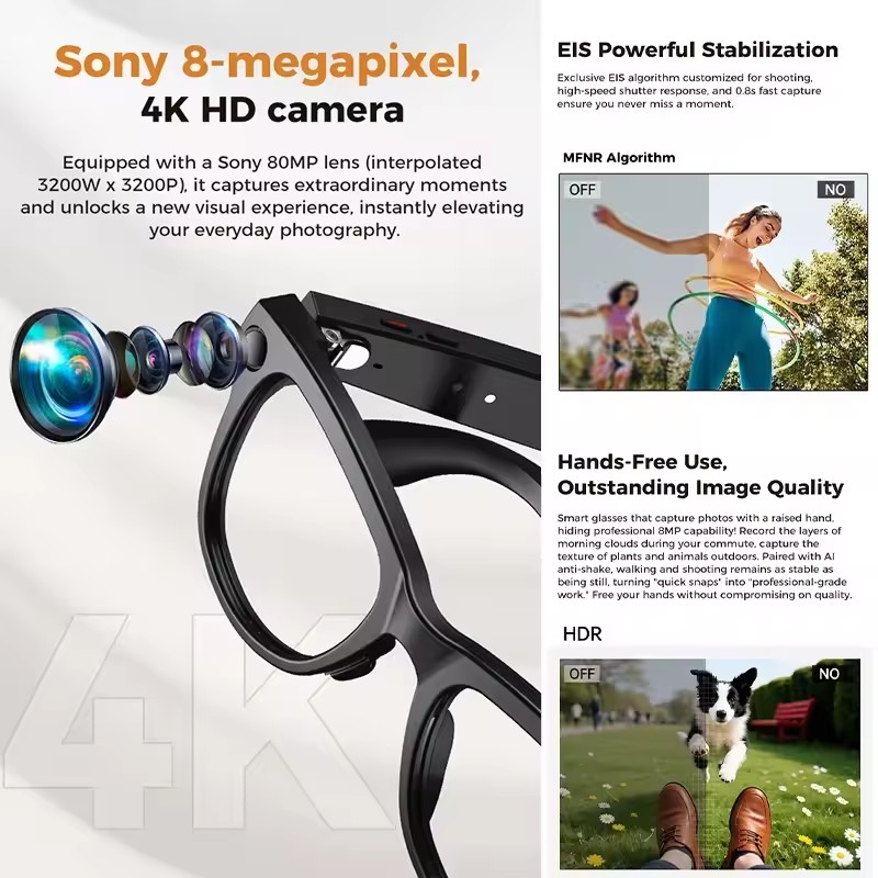 แว่นตาอัจฉริยะรุ่นใหม่ 800W กล - Photography With Ai บทวิจารณ์และราคา