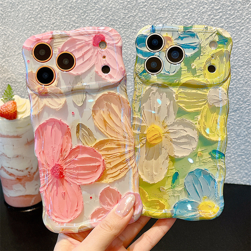 เคสโทรศัพท์ลายภาพวาดสีน้ำมันดอ - Photography Hobby บทวิจารณ์และราคา